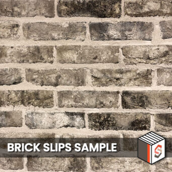 Iced Grey Sample Panel Brick Slips