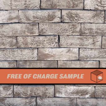 Lunar Blend Sample Panel brick Slips