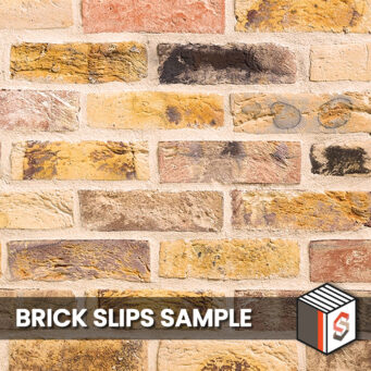 Restoration Yellow Blend Sample Panel Brick Slips