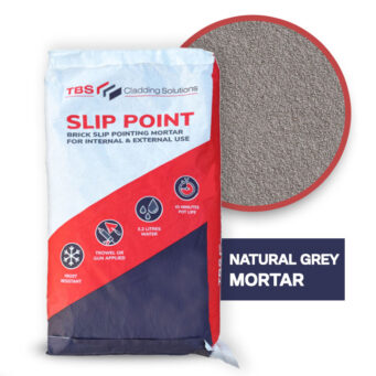 Slip-Point Brick Slip & Tile Mortar -Natural Grey