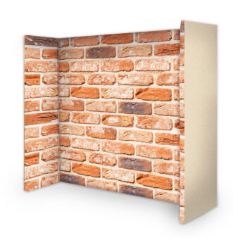 Old Althorne Fireplace Brick Panels