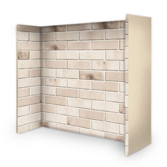 Toulouse Beige Fireplace Brick Panels