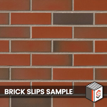 Old Colliery Red Sample Panel Brick Slips