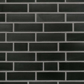 dark black brick slips