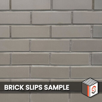 Titanium Smooth Sample Panel Brick Slips