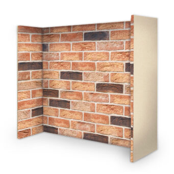 Euphoria Fireplace Brick Panels
