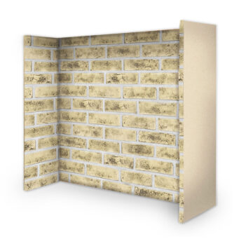 Historic Light Blend Fireplace Brick Panels