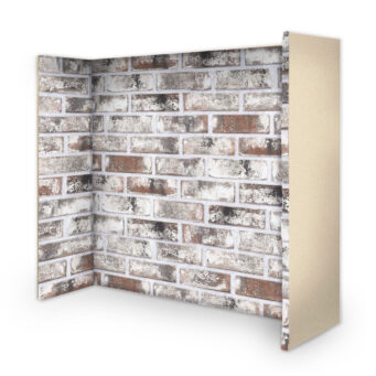 New York Blend Fireplace Brick Panels