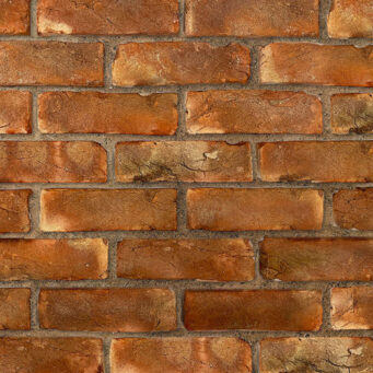 Handmade Red Clamp Brick Slips