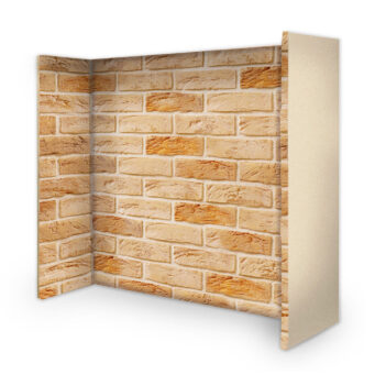 Shelford Cream Fireplace Brick Panels