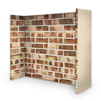 Townhouse Blend Fireplace Brick Panels