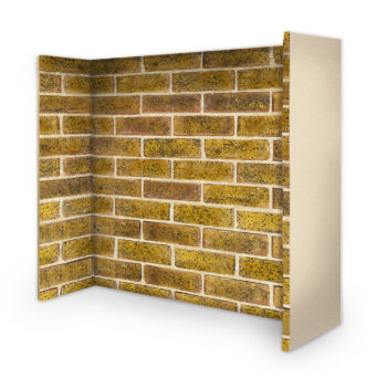 Daneshill Yellow Fireplace Brick Panels