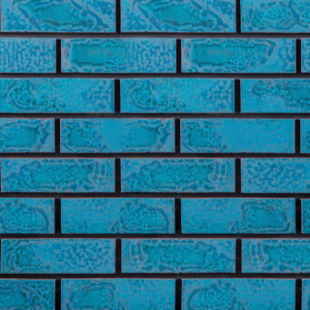 Turquiose Glazed Brick Slips