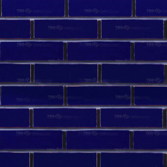 Ocean Blue Glazed Brick Slips