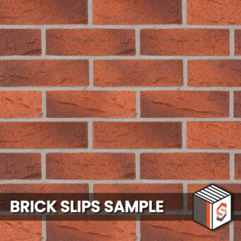 Weathered Rustic Brick Slips Sample Panel